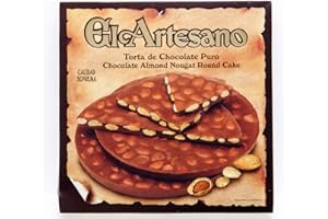 El Artesano Chocolate and Almond Turron Torta 200 g