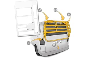 ‎LACKSCHUTZSHOP LACKSCHUTZSHOP Lackschutz-Folie für Fahrrad-Heckträger passend für VW T5 Multivan, Caravelle BJ 2003 bis 2015 - Selbstklebende, transparente Schutz-Folie Fahrrad-Träger