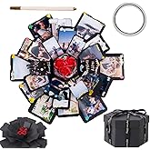 Mémoire Box Anniversaire Boîte Surprise Explosion Album Photo DIY - Cadeau Créatif Pour Anniversaire, Mariage, Saint-Valentin Boîte Mémoire Personnalisée