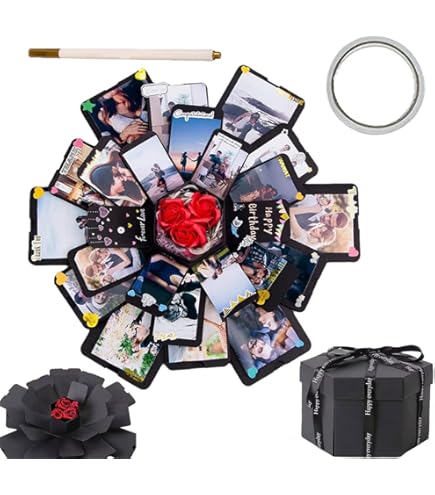 Skatush Explosion Box - Scatola Auguri / Regalo Con Coperchio BUON