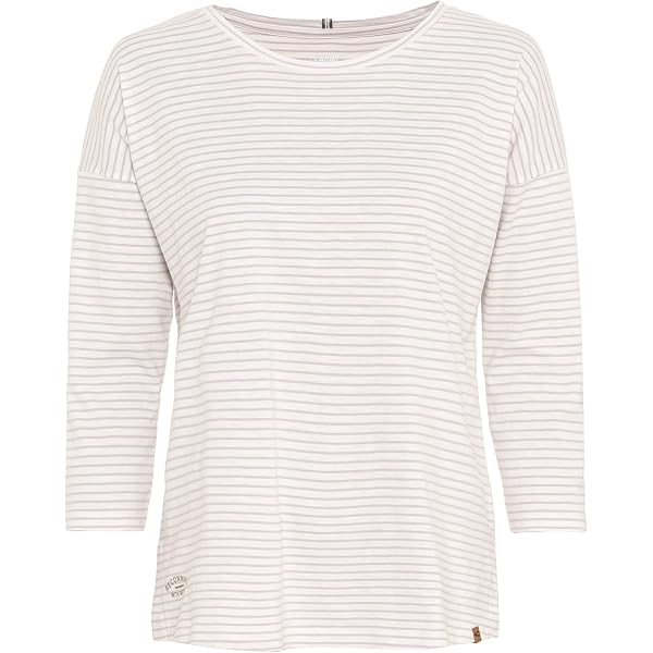 Camel Active Damen T-Shirt Mit 3/4-Arm Aus Bio-Baumwolle – Lässig & Bequem