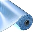 100% Pure Mulberry Silk Fabric 114cm Width 16m/m Charmeuse Stain Silk by 2 metre for Pajamas,Shirt or DIY Crafts(Light Blue)