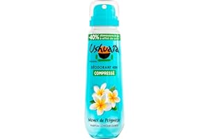 USHUAIA Ushuaïa Déodorant Compressé 48H Monoï de Polynésie, 100ml