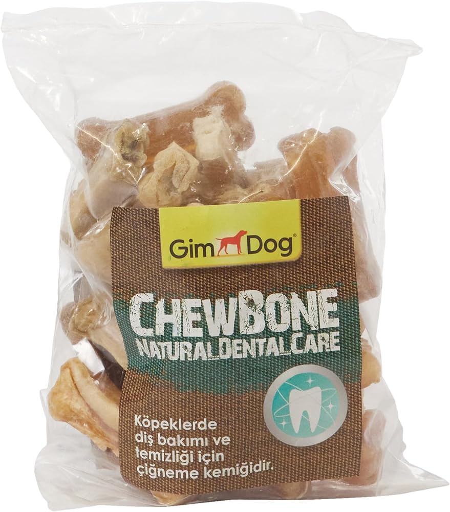GimDog Mordimi Press Köpekler İçin Kemik, 25'li, Naturel