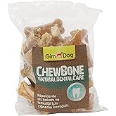 GimDog Mordimi Press Bone for Dogs, 25s, Natural