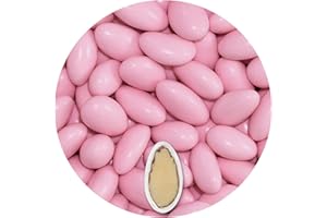EinsSein 0,5kg Peladillas de almendras boda Gracile midi Rosa brilla peladilla almendra bautizo bautizos grageas comunion comunión niño baratas confeti Fiesta cumpleaños chocolate Evento