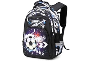 Cusangel Schulrucksack für jungen,kinderrucksäcke mit Brustgurt kinder,Grosse Kapazität Grundschulrucksack,Rucksack,ab der 1-7.Klasse mädchen