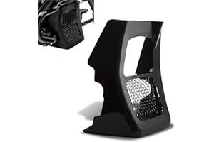 ONETK WOWTK Chin Spoiler for Harley Davidson 2017-2023 Touring Road King, Street Glide, Road Glide, and Electra Glide Standard Models,Vivid Black Finish