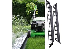 GARDENIX obrzeże do trawnika, obrzeże rabaty, obrzeże kostki brukowej, krawędź do koszenia + 3 gwoździe na metr (obrzeże trawnika Rim 90°, 55 mm x 140 mm, 8 metrów)