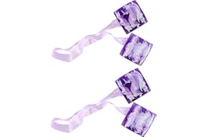 HOME ZEN HOUSEHOLD LINEN EUROSTYLE CALAMITA Carre' per Tenda E Filo in Organza per Legare Le Tende (Lilla)