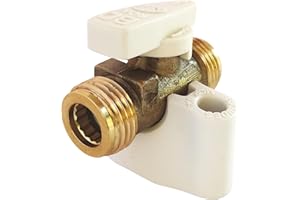 SOMATHERM FOR YOU, Robinet d'arrêt à obturateur automatique pour gaz naturel - Raccord Male Male 15/21-1/4 de tour - Sécurité renforcée en cas de fuite - Pression max 37 mbars