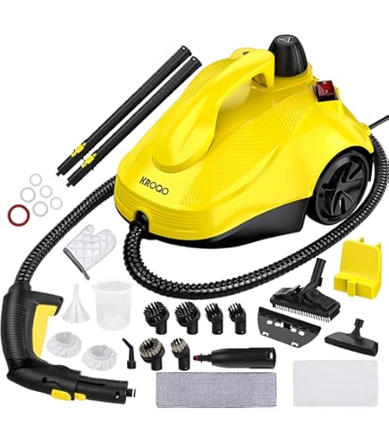 Pulitore A Vapore Potente Da 1200 W Per Piastrelle Di Bagno E