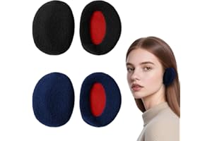 HAGOT Orejeras Sin Banda, Orejeras Invierno Calentadores Hombres Y Mujeres, Orejera Frio Forradas con Polar Para Exteriores