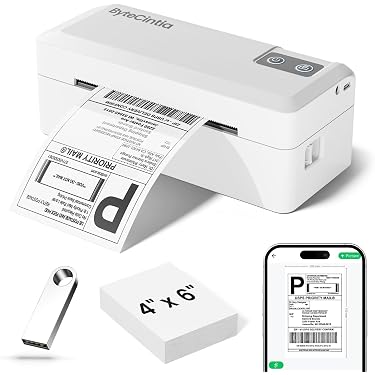 Imprimante étiqueteuse Bluetooth Portable August LBP160W - Sans Encre, Avec Coupeur, Pour Maison, Bureau, école - 7