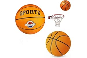 AL-FAHMI BASKETBALL SIZE 7 INDOOR/OUTDOOR GAME ADULT BOYS GIRLS DEFLATD BASKETBALL BallONLY/BASKETBALL+PUMP
