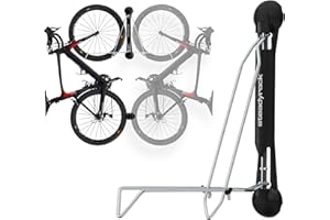 Steadyrack Soporte de Bicicletas – Classic Soporte de Bicicletas – Colgador de Bicicleta Pared como Solución de Almacenamiento para el Hogar, Garaje o Aparcamiento de Bicicletas