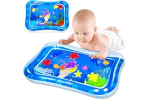 LULULIA Baby Toys 0-6 Months Boys Gifts,Tummy Time Mat Sensory Toys for Babies 0-6-12 Months Inflatable Baby Play Gym for Newborn Toys 0-3 Months Girls Baby Christmas Gifts for 6 to 12 Months Girls