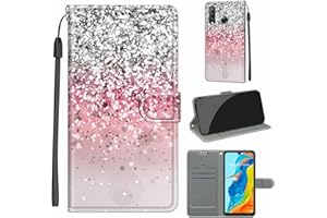 TOMYOU Custodia Huawei P30 Lite, Cover per Huawei P30 Lite New Edition, Portafoglio Protettiva Flip Custodia in Pelle PU Premium per Huawei P30 Lite/Nova 4e