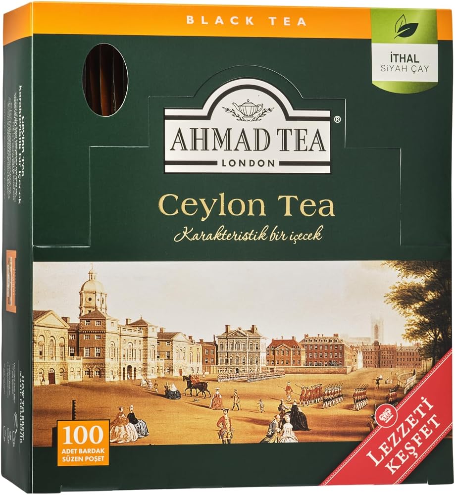 AHMAD TEA Ceylon Tea Bardak Poşet Çay 100'Lü 200 G