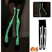 Costume Da Scheletro Fosforescente - Nero/bianco - - 22.00