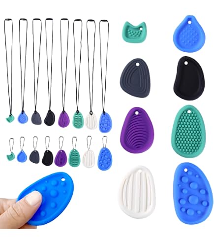 Bambebe Lot De 6 Bâtons Sensoriels Antistress – Fidget Texturés Pour Autisme, Anxiété, Concentration – Silencieux Et Portables