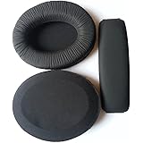 Pixnor® PU Replacement Soft Foam Ear Cushions Ear Pads Ear Cushions with Pillow for Sennheiser HD418 HD419 HD428 HD439 HD438 