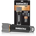 Duracell 200 Lumen Floating LED Flashlight for Camping, Fishing, & Emergency Use - Water Resistant Design with 4 Modes and 3-AA Batteries Included. Great for In-Door & Out-Door Use
