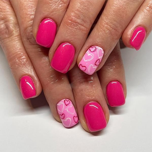Kabwea Press On Nails Set – 24 Künstliche Nägel Mit Kleber, Für DIY Maniküre