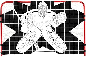 Hockeymål | Precision Shooter Practice Tutor | Hockey träningsutrustning för fotboll baseball träning förbättra noggrannheten