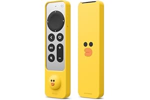elago LINE Friends Funda Mando Delgada kompatybilny z Apple TV 4K Siri Remote 2 Generación (2021), Diseño Delgado, Peso Ligero, Silikon sin Arañazos, Absorción de Impactos (SALLY)