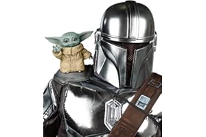 RUBIE'S Licence Officielle Star Wars - Accessoire Déguisement d'Épaule Bébé Yoda - Taille Unique - Ajoutez une Touche Magique à Votre Déguisement Mandalorian - Convient aux Enfants et aux Adultes
