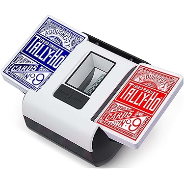 Mélangeur De Cartes Automatique Électronique 1-2 Jeux, 2000m