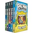 Dog Man Series 1-5 Books Collection Set By Dav Pelkey (Dog Man, Unleashed, A Tale of Two Kitties, Dog Man and Cat Kid, Lord of the Fleas)