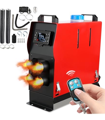 VEVOR RÉCHAUFFEUR D'AIR Diesel Chauffage Stationnement 12V 8kW LCD