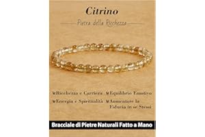 Landorilo Bracciale in Pietra Naturali da 4 mm, Braccialetti Elastico Yoga per Uomo e Donne, Bracciali Portafortuna, Regalo Creativo di Gioielli con Perle di Ricambio