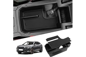 ‎WEIPIN WEIPIN Kompatibel mit Seat Leon MK4 /Cuprα Formentor 2020-2024 2025 Mittelkonsole Handschuhfach Armlehne Console Organizer Tray Aufbewahrungsbox für Seat Leon KL FR ST Zubehör(Schwarz)