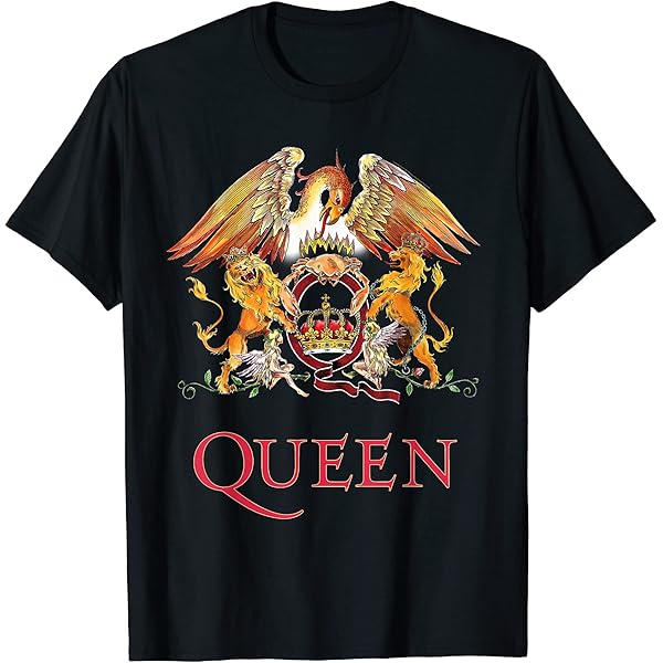Sudadera Oficial De Queen - Estampado De Tipo De Magia, Algodón, Corte Clásico