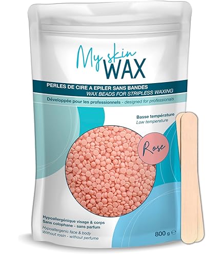 Namvo Silikon Wachsbehälter 16 Oz - 2 Stück Mit Spateln Für Haarentfernung