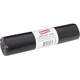 Koroplast Ekonomik End&uuml;striyel &Ccedil;&ouml;p Torbası Hantal Siyah 10&rsquo;lu 100&times;150 cm, Kalın & Yırtılmaz, Sızdırmaz, &Ccedil;ift Katlı, Geri D&ouml;n&uuml;