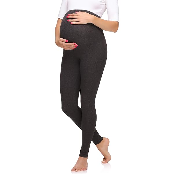 Leggings Grossesse Be Mammy - Viscose Opaque Confort Maternité EU Fabriqué