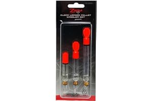 ZWIM 3pcs Clear Loaded Pellet Waggler Carp Fishing Float Set with Float Adaptor & Hi-Viz Tips - Strong Durable - Long Distance Cast [21-0008]