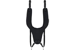 Sangle XDrum Djembe Eco (sangle d’épaule pour porter les djembés, avec 2 mousquetons métalliques, réglable de 60 à 76 cm) noire