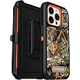 OtterBox iPhone 15 Pro (Only) - Defender Series Case - Realtree Blaze Edge (Camo) - Screenless - Rugged & Durable - with Port Protection - Holster Clip Includes - Non-Retail Packaging