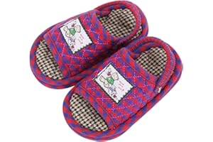 IPENNY Chaussures Bébé en Coton Doux Sandales Chaussons pour Bébé Chaussons pour Bébé Silencieux à la Maison Garçons et Filles de 1 à 3 ans