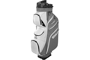Wilson I-Lock Cart Bag - Bolsas de Carro para Palos de Golf Unisex Adulto