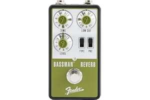Fender Pedal de efectos de reverberación Bassman