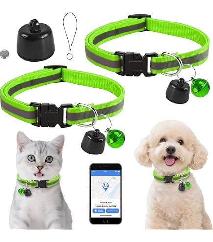 Cat Tracker Tags Smart Tag Mini Bell Cat Tracker, Mini Tracker For Pet IOS And Android ...