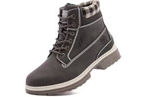 ANJOUFEMME Frauen Wandern Schnee Winterstiefel - Damen Trekking Walking Stiefel Wasserdicht Camping Outdoor Schuhe