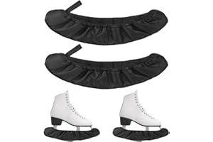 Mineup Ochraniacz na łyżwy, 1 para ochraniaczy na łyżwy, hokej na lodzie, elastyczne pończochy na łyżwy, ochraniacze na łyżwy, akcesoria dla kobiet, mężczyzn, dzieci (28-34 cm)