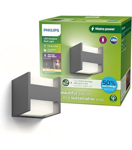 Philips wandlamp buiten Tyla 2700K 9W kopen? Spots
